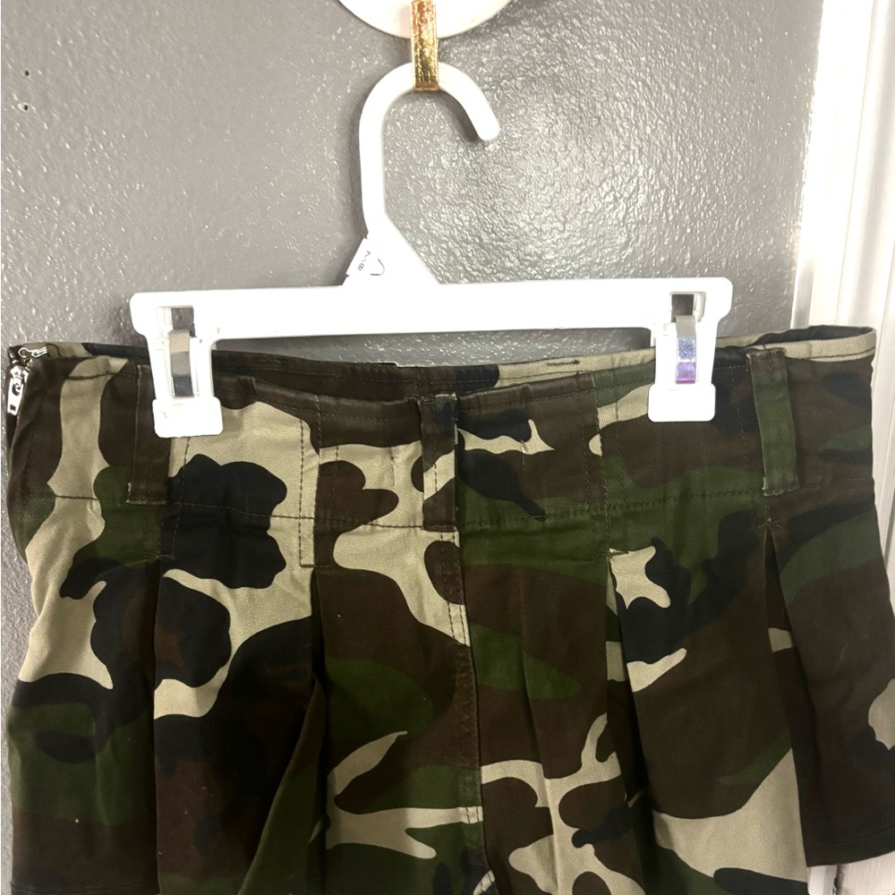 Madden Girl Camouflage Mini Skirt